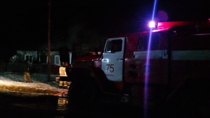 Два человека погибли во время пожара в Новосибирской области