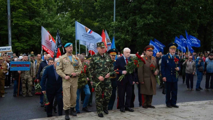 В День ветеранов боевых действий герои собрались на Поклонной горе