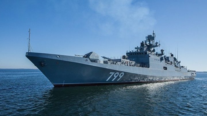 «Адмирал Макаров» поразил «Калибром» условного противника и взял курс на черноморские проливы