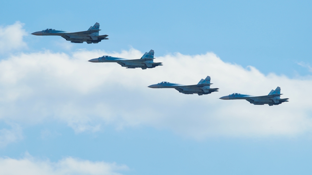 Су-30МС сбил крылатую ракету над Черным морем Су-30МС сбил крылатую ракету над Черным морем