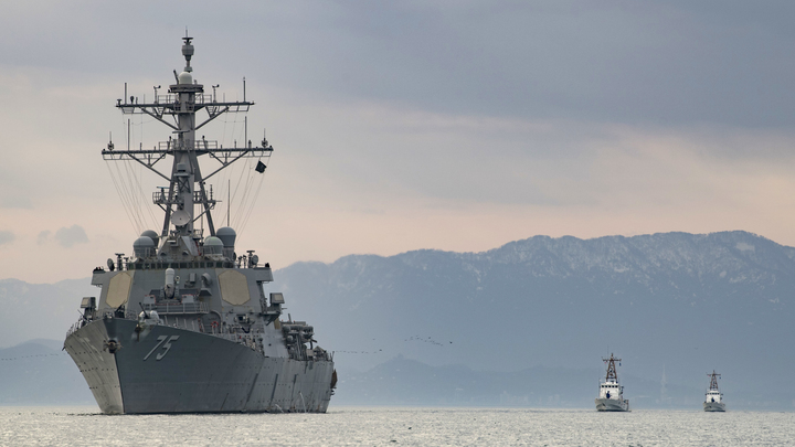 Военные корабли США прибудут к побережью Крыма под предлогом военных учений с Украиной