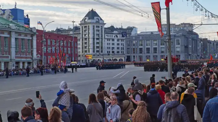 В День Победы в Новосибирске сделали трезвые зоны