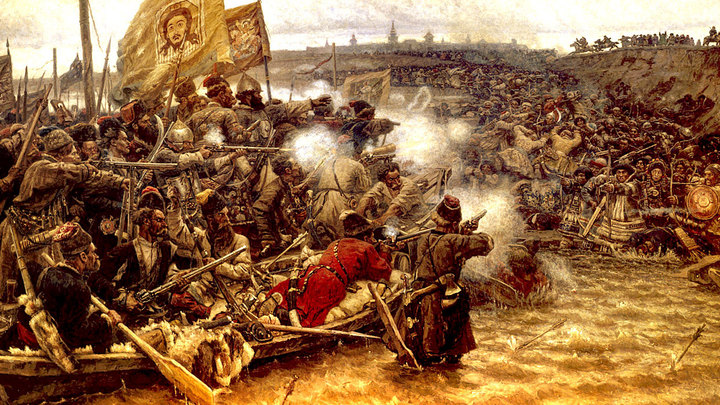 Россия прирастала не Сибирью. Она прирастала Ермаками