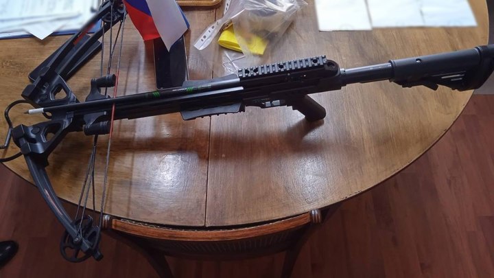 В Челябинской области полиция задержала стрелка из арбалета