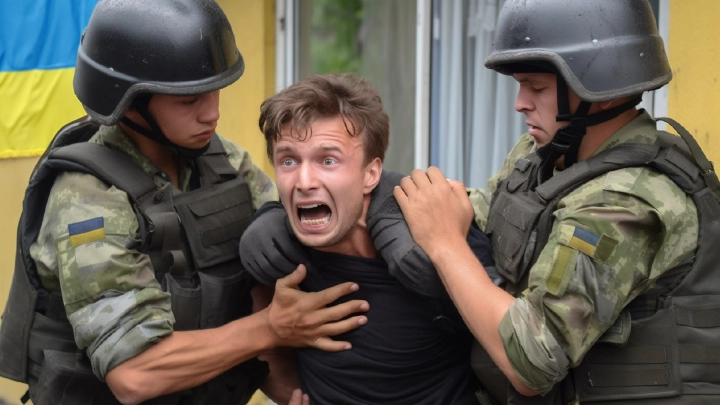 В Киеве машина ТЦК попала в ДТП. После аварии двое мобилизованных в наручниках сбежали. Свежая сводка с фронтов СВО от военкоров