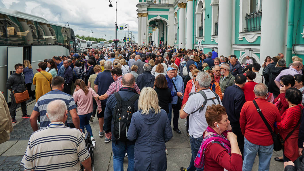 В эрмитаж без очереди. Прощание с экскурсионной группой.