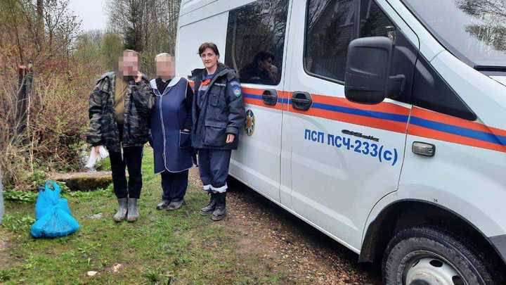 В лесу под Сергиевым Посадом потерялись две женщины