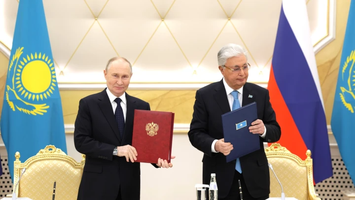 Токаев пригласил Путина посетить в следующем году Казахстан с государственным визитом