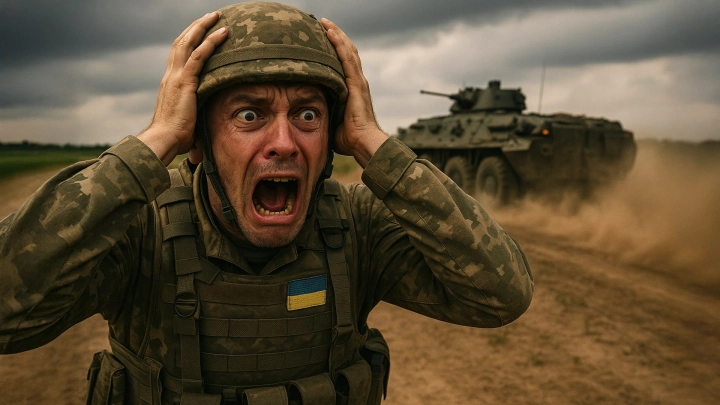Украинский офицер едва не заплакал: Русские обманывают нас