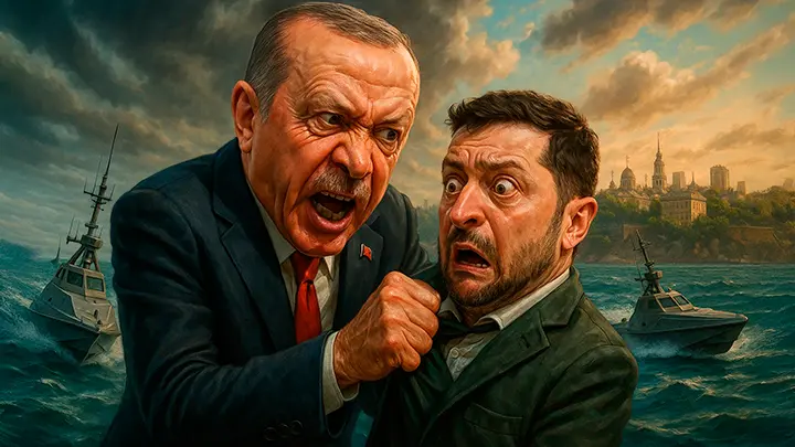 Зеленский приговорил Одессу: Бил по России, а тройной удар в спину получил Эрдоган. Теперь начнётся