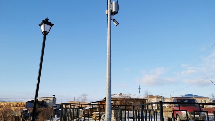 В Курганской области на набережной Катайска установили 13 камер видеонаблюдения