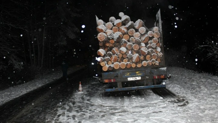 В Приморье ЧП: Под весом грузовика рухнул мост через реку Большая Уссурка