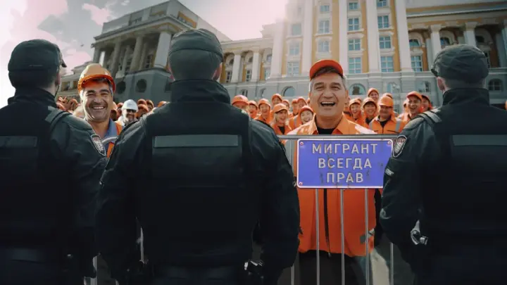 Да пошли вы со своей Россией: Мигранты обозлились из-за камер в Санкт-Петербурге. Говорят - следите за своими