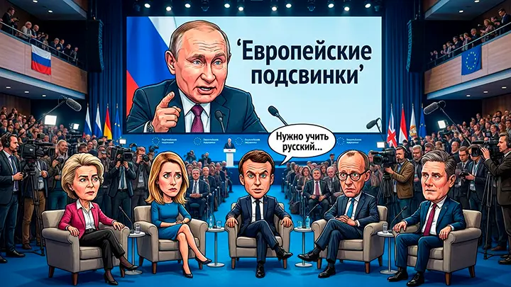Европейские подсвинки в истерике от слов Путина: Унижение! Последнее предупреждение дошло не до всех