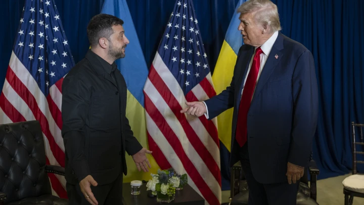 Трамп поговорит с Зеленским за обедом и улетит по своим делам