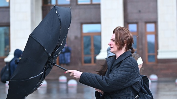 Городские службы предупредили об усилении ветра до 20 метров в секунду