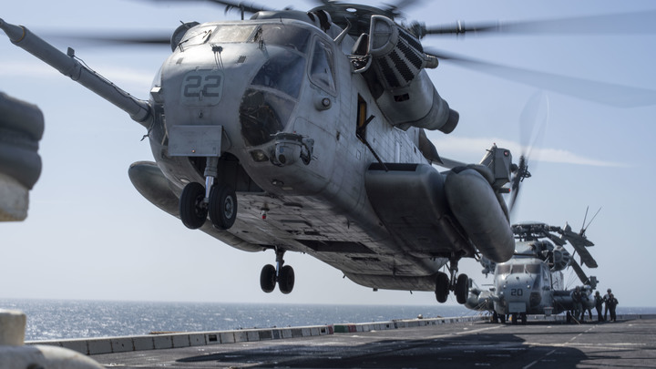 В США при крушении военного вертолёта погибли люди