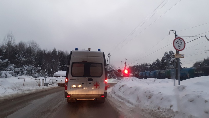 Кроссовер вылетел с дороги в Чувашской Республике: пострадали двое детей