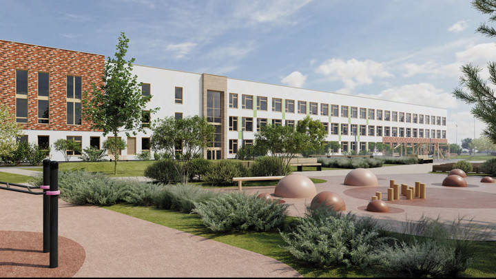 Школа на 1250 учеников с амфитеатром появится в Красногорском округе