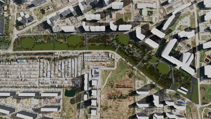 На Николаевском бульваре Краснодара началось строительство амфитеатра