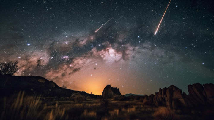 Падение яркого метеорита успели снять на видео в Техасе