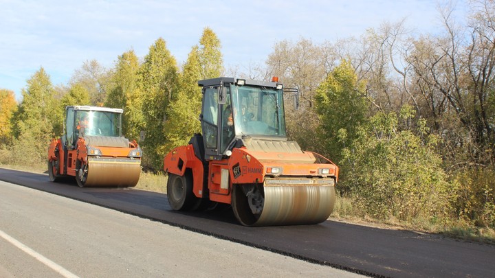 В Курганской области открыли объездную дорогу у моста через реку Мендеря