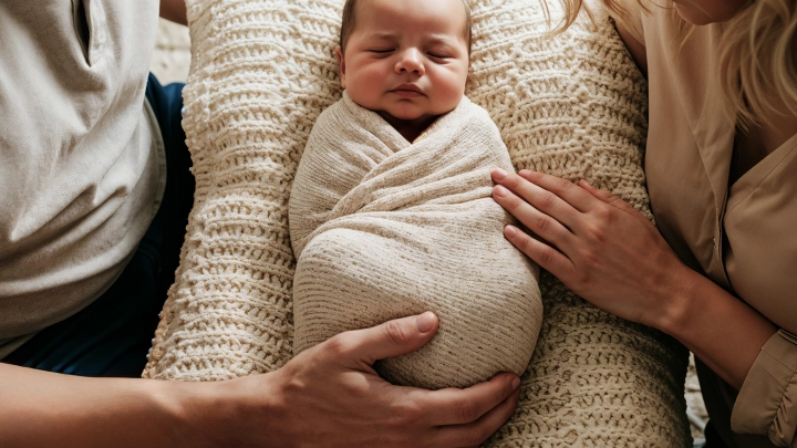 Агата Муцениеце тайно родила дочь и стала многодетной мамой
