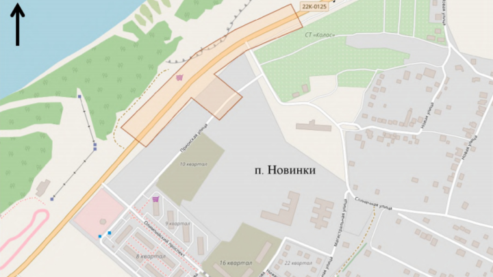 Новую дорогу  к Окскому берегу построят в Нижнем Новгороде