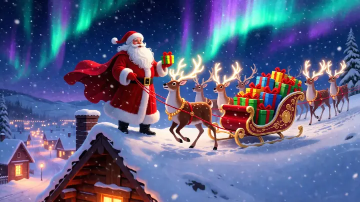 Санта-Клаус закончил тур по Евразии: В России тоже был