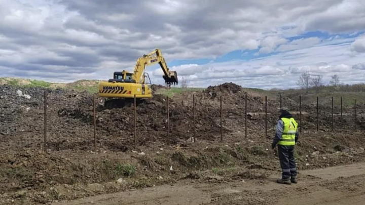 В Горячем Ключе начали рекультивировать мусорный полигон