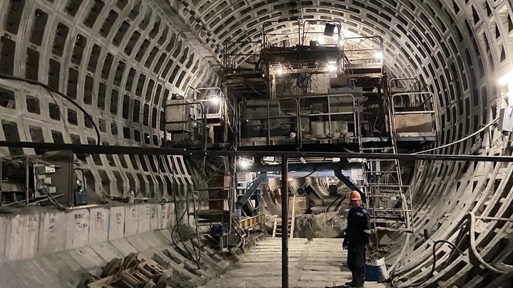 На станции Путиловская в Петербурге тоннель расширят до 10 метров, аналогично Звенигородской