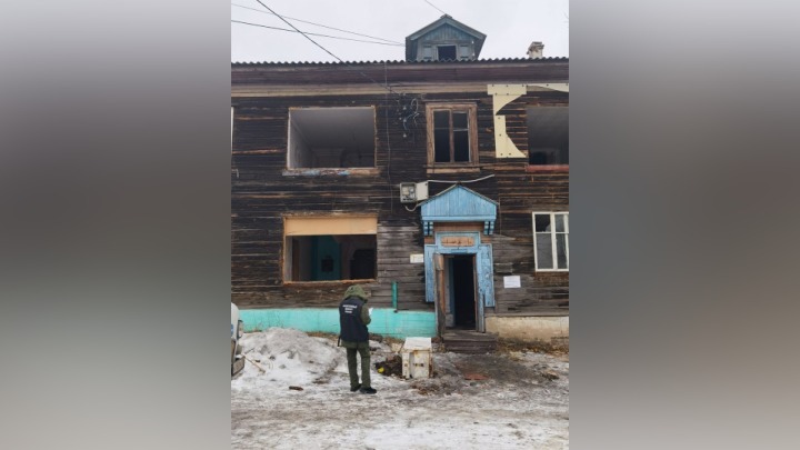 В Красноярске женщина погибла при обрушении ветхого дома