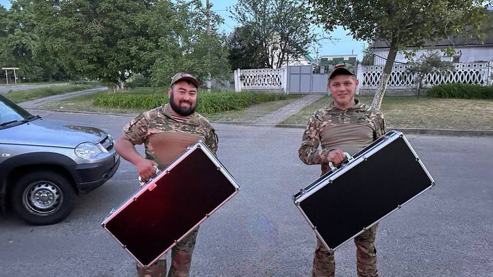 Русские военные на херсонском направлении получили противодроновые ружья