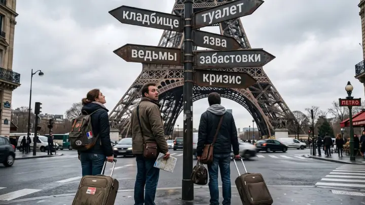 Они там все с ума сошли?: Составлен путеводитель по Парижу для русских туристов – кладбище, туалет, ведьмы и язва