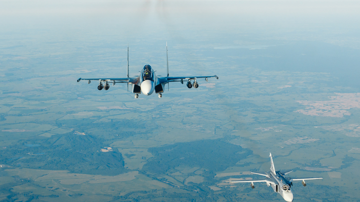 Русские боевые самолёты наведались на учения НАТО - источник