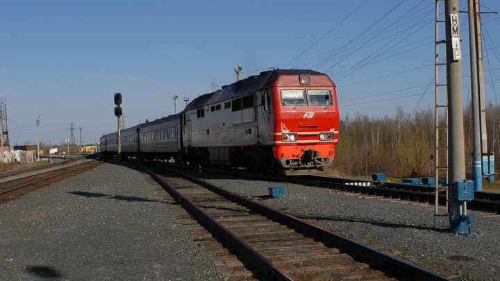 Поезд Москва-Владивосток насмерть сбил пенсионера в Читинском районе