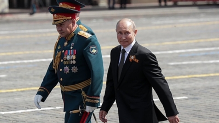 Особенное выступление Путина на Параде Победы. Первые кадры