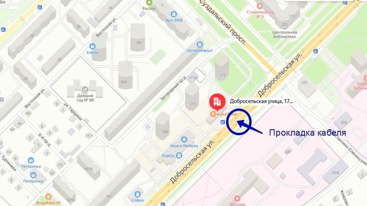 Выезд из Доброго во Владимире сегодня утром будет затруднен