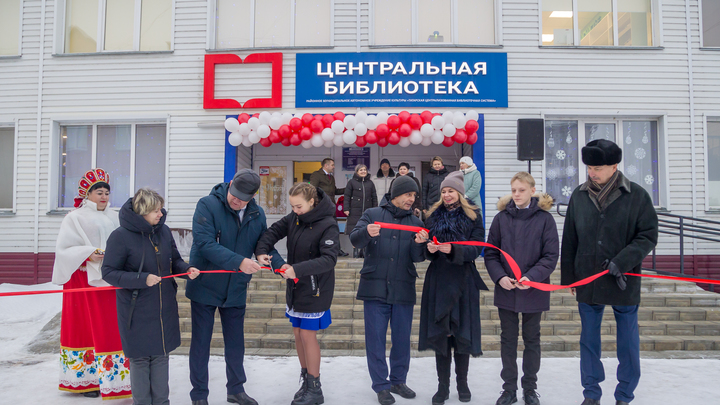 В Новосибирской области открыли 29-ю модельную библиотеку по нацпроекту