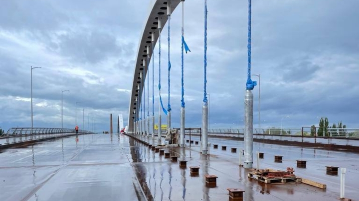 Дублёр Яблоновского моста между Адыгеей и Кубанью откроют 15 июня