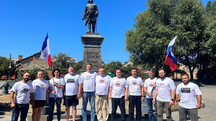 В России стартовал автопробег Азовский путь