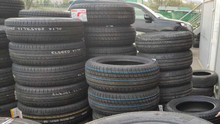 Старые покрышки собирают в Новороссийске