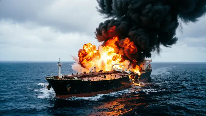 Украинские дроны били судну с территории Ливии: что известно об атаке на русский танкер