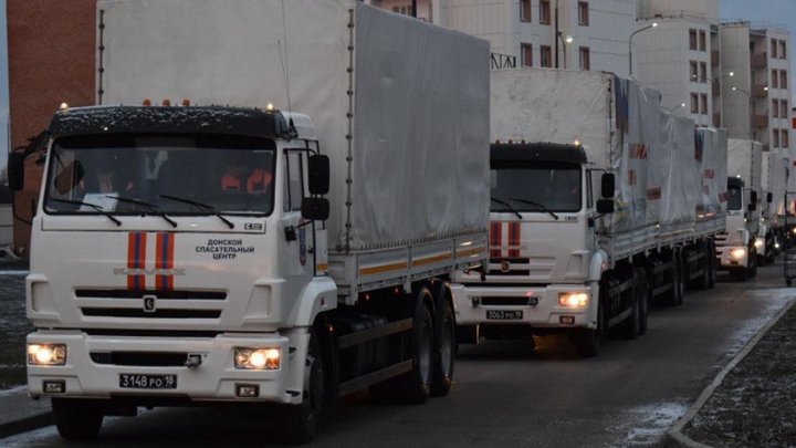 Росгвардия помогла доставить свыше 350 тонн гумпомощи на освобождённые территории
