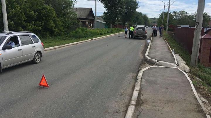 В Самарской области автомобиль сбил десятилетнюю девочку