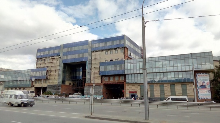 Износ здания бывшего автовокзала в центре Новосибирска составляет 15%