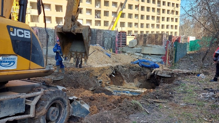 На стройке в Королеве обнаружили человеческие останки