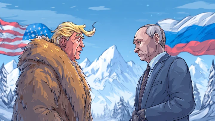 О чём думал Путин перед переговорами? Ответ - на лице президента