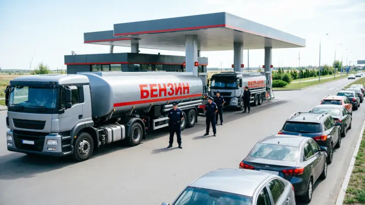 Новые бензовозы и полицейские патрули на АЗС: в Челябинской области усилят поставки топлива