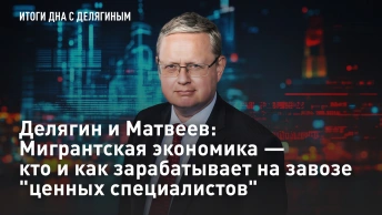Делягин и Матвеев: Мигрантская экономика - кто и как зарабатывает на завозе ценных специалистов